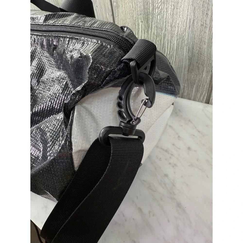 Rareform California Duffel Bag Silver Gold's Gym Resistance Band Crux Jump Rope